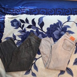 (2 pairs) Jeans